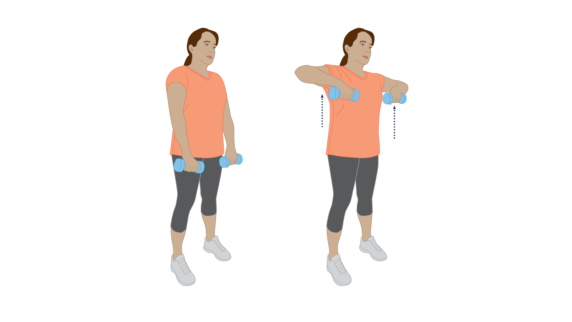 Upright row